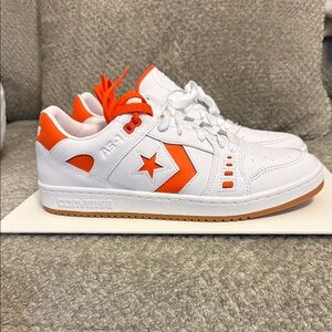 Converse AS-1 Pro White and Orange Star